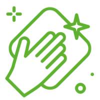 reinigen icon