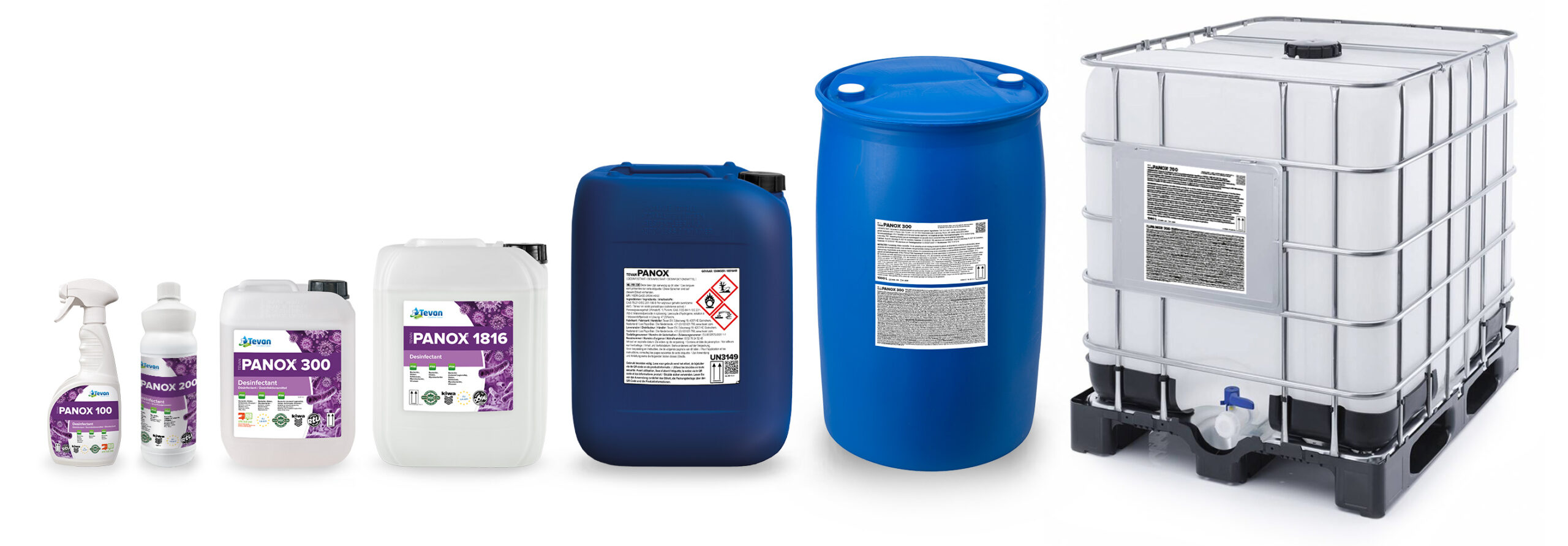 Panox packaging options