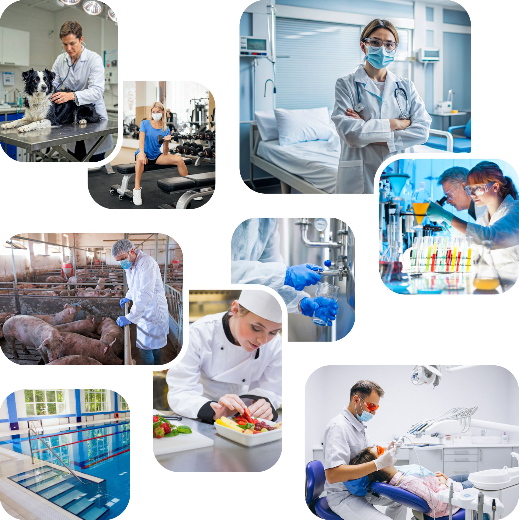 Applications - PANOX deployable in these Sectors