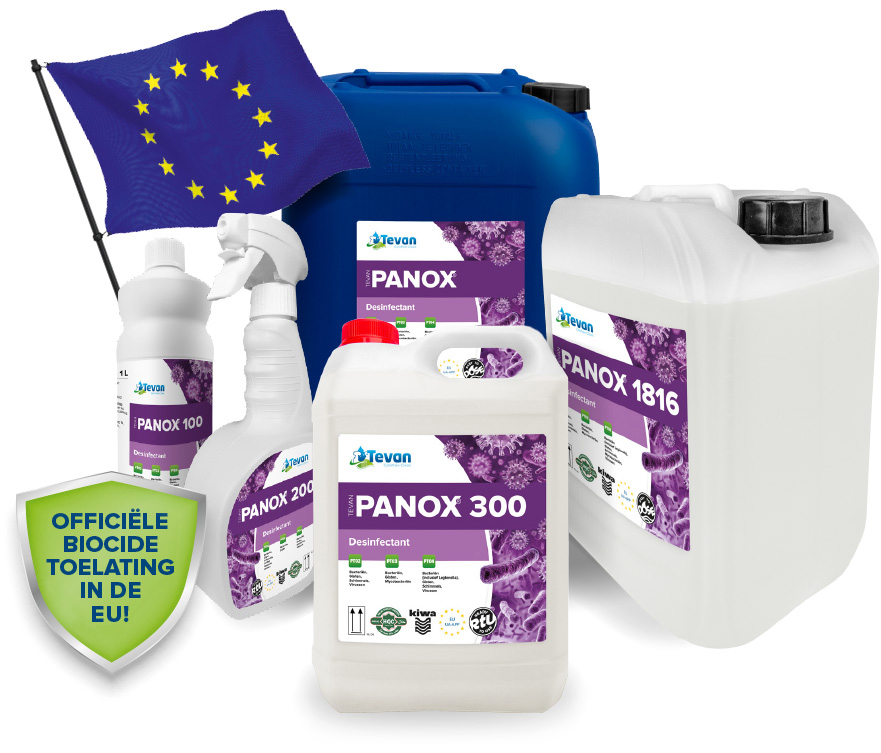 Tevan Panox productfamilie EU toelating